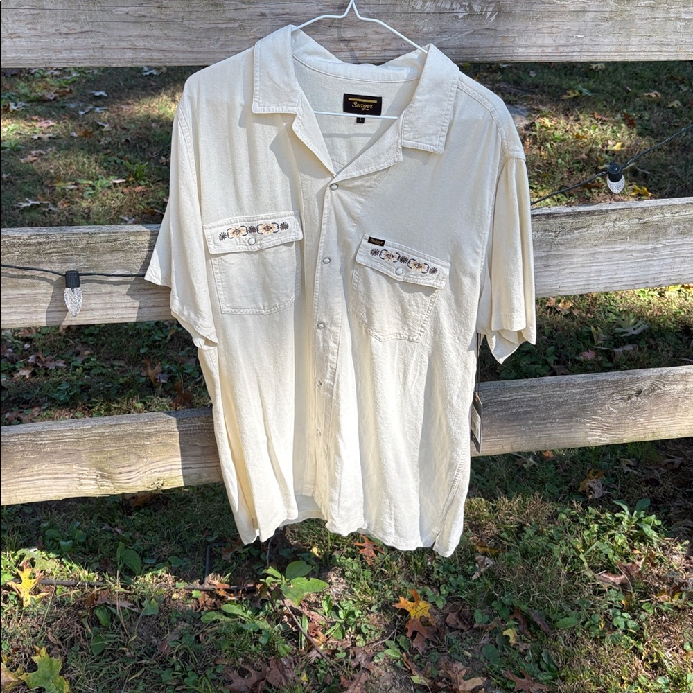 Seager Whippersnapper Pearl Snap Shirt Large